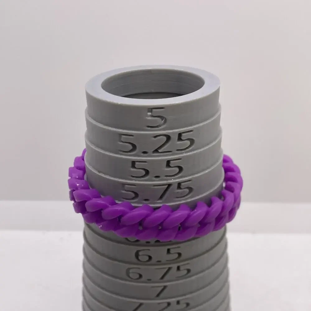 Womens Purple Rubber Sports Watch Works New Battery